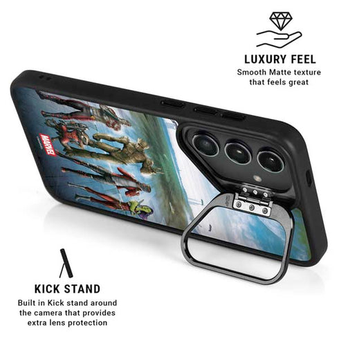 Marvel Guardians of the Galaxy Hero Squad Galaxy S25 Kickstand Case